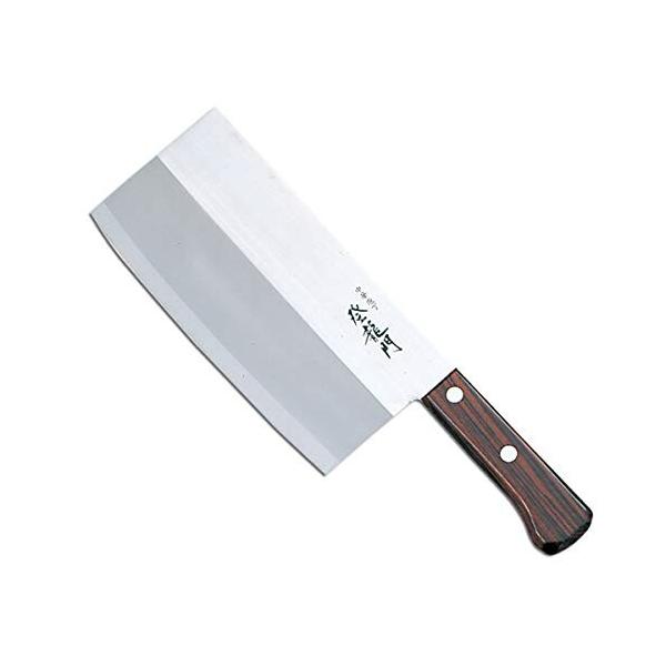 富士カトラリー 登龍門 中華庖丁 平柄 175mm FG68