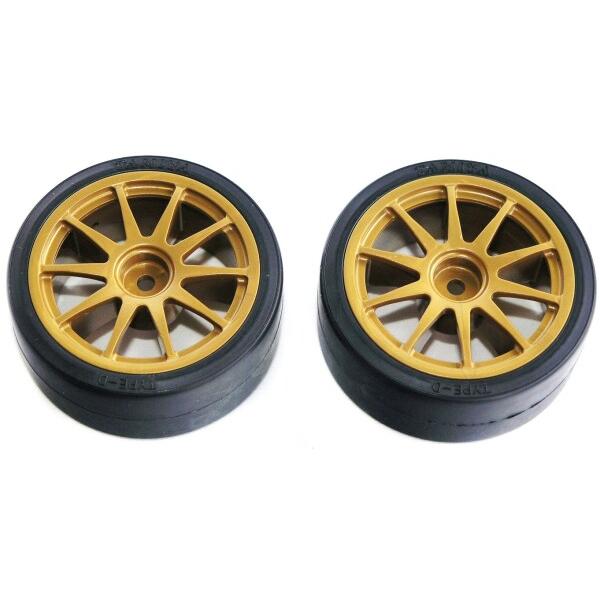 (未使用･未開封品)　タミヤ RCスペアパーツ SP.1219 ドリフトタイヤタイプD&ホイール ar3p5n1 タミヤ RCスペアパーツ SP.1219 ドリフトタイヤタイプD&ホイール