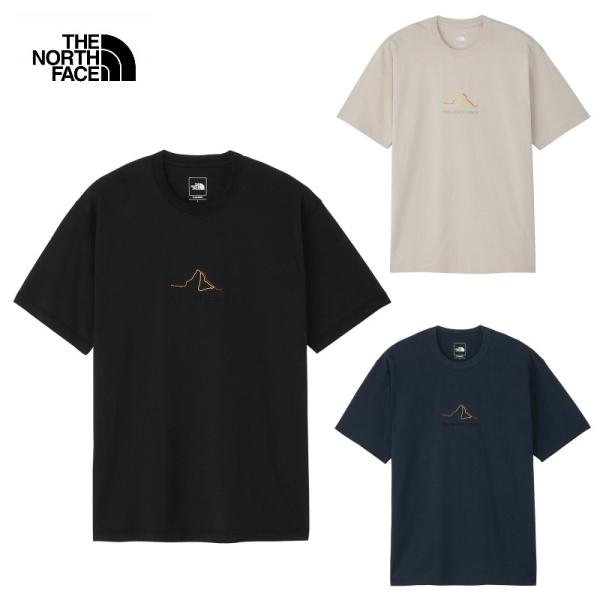 【メール便発送】【XXLサイズ対応】THE NORTH FACE S/S Mountain Route Tee NT32631 ショートスリーブマウンテンルートティー ザ・ノース・フェイス