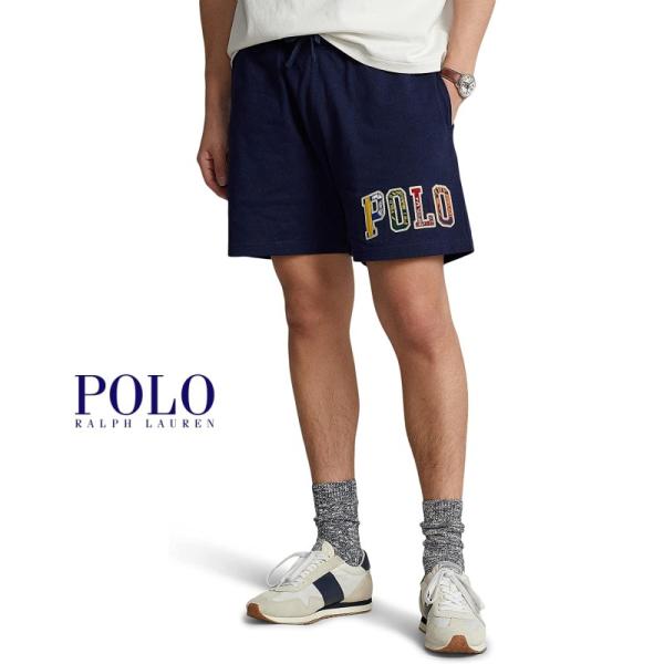 Polo Ralph Lauren ロゴパッチジャージーショーツ ポロラルフローレン