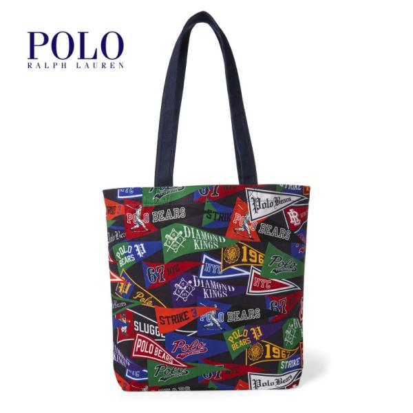 【メール便送料無料】Polo Ralph Lauren ベースボールペナントトートバッグ ポロ ラルフローレン