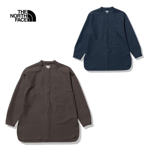 THE NORTH FACE Seersucker Overshirt NRW12361 シアサッカー