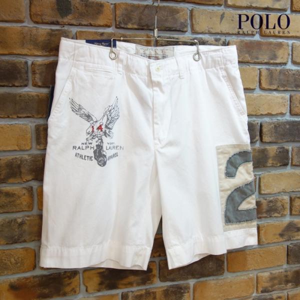 Polo Ralph Lauren ナンバー２パッチショーツ ポロラルフローレン 短パン