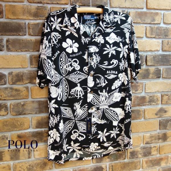 Polo Ralph Lauren ハワイアロハシャツ ポロラルフローレン 半袖シャツ