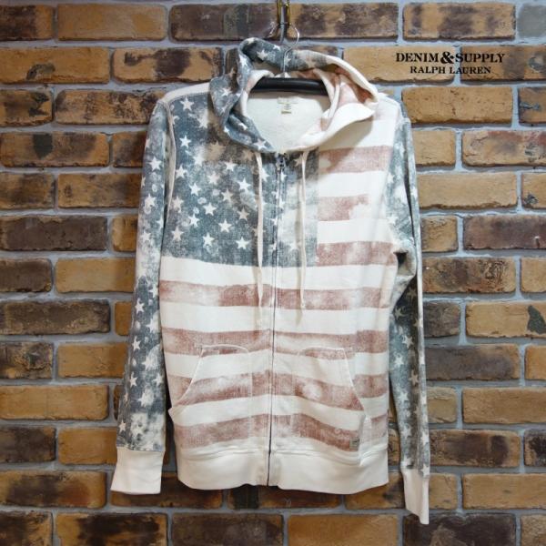 Denim&Supply Ralph Lauren 星条旗フルジップパーカー デニム＆サプライ ラルフローレン デニムアンドサプライ