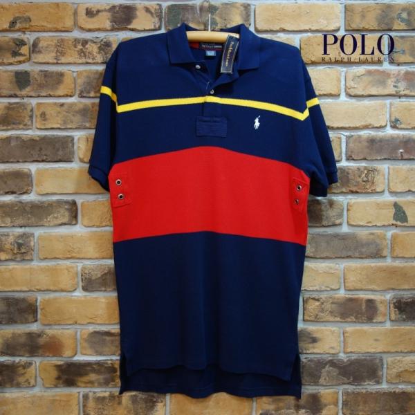 PoloRalphLauren ボーダー半袖ポロシャツ ポロラルフローレン