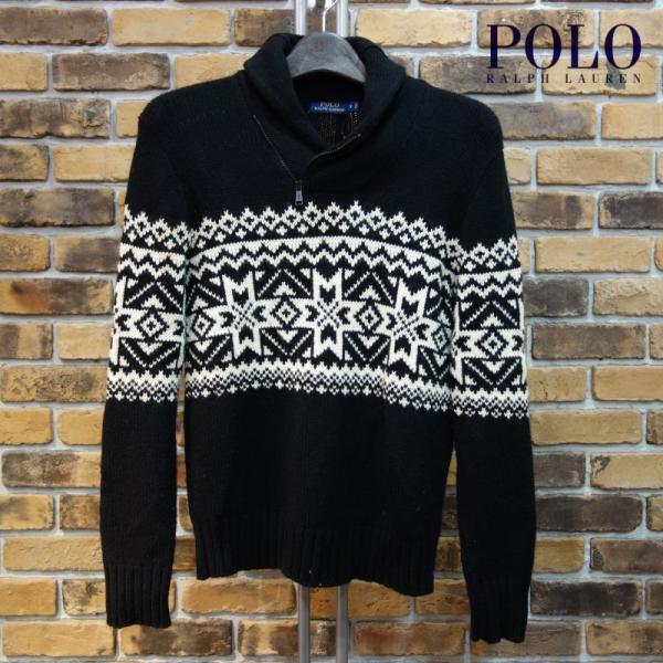 ポロ ラルフローレン ニット ノルディック ショールカラー アンゴラ,カシミヤ混 tramsusa_trams0885