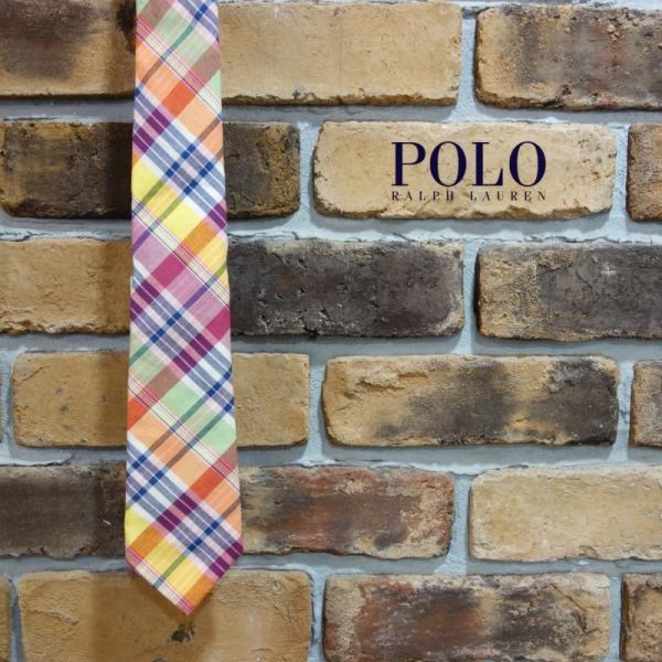 Polo Ralph Lauren マドラスチェックタイ ポロラルフローレン