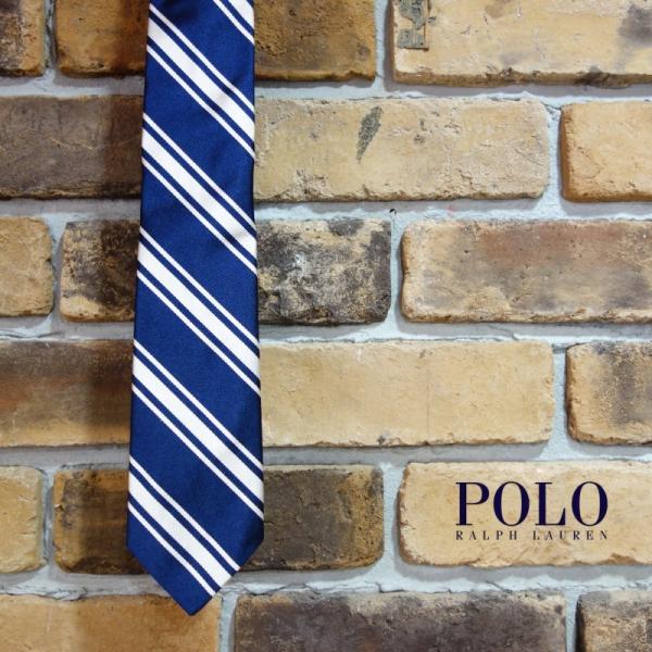 Polo Ralph Lauren USOpen2017 オフィシャルストライプタイ ポロラルフローレン ネクタイ