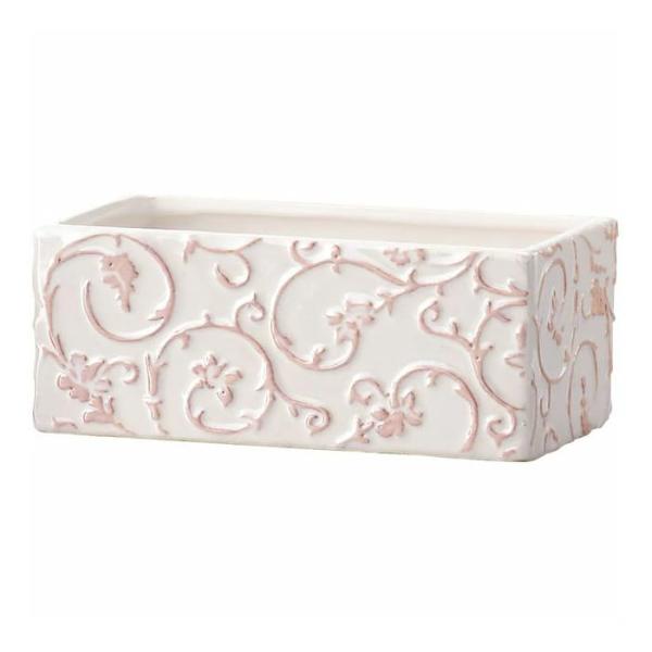クレイ/petit arabesque/14L×8W×5.5H/PEARL WHITE/170-401-154