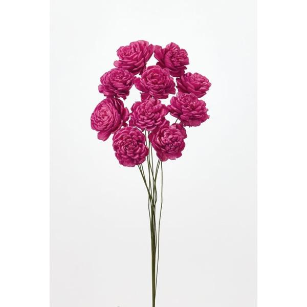 【商品詳細】【商品名】大地農園/ソーラーローズ 小【入り数】1束(約10本)【サイズ】約25cmL花径約4cm【注意】※ご使用のＰＣ環境により、実物の色目と差異がある場合もあります。※生花由来の商品のため、商品ごとに色・サイズ・状態等に個体...