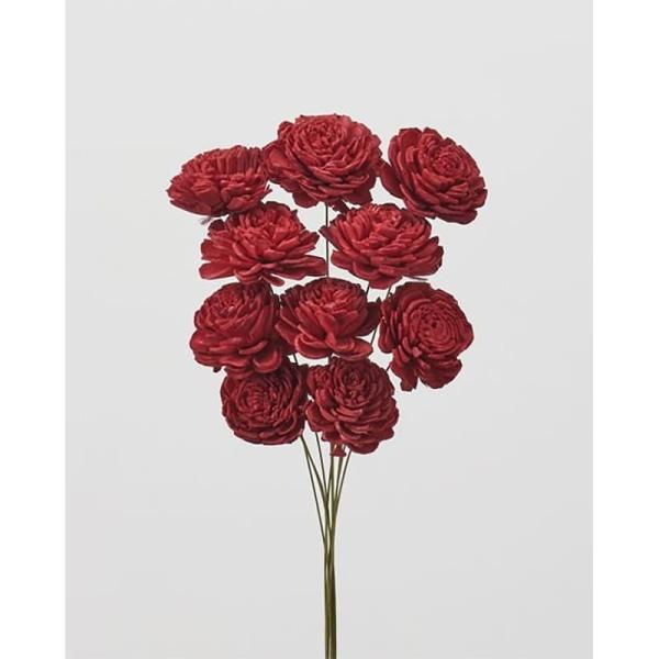 【商品詳細】【商品名】大地農園/ソーラーローズ 小【入り数】1束(約10本)【サイズ】約25cmL花径約4cm【注意】※ご使用のＰＣ環境により、実物の色目と差異がある場合もあります。※生花由来の商品のため、商品ごとに色・サイズ・状態等に個体...