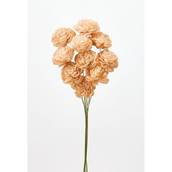 【商品詳細】【商品名】大地農園/ソーラーローズ 小【入り数】1束(約10本)【サイズ】約25cmL花径約4cm【注意】※ご使用のＰＣ環境により、実物の色目と差異がある場合もあります。※生花由来の商品のため、商品ごとに色・サイズ・状態等に個体...