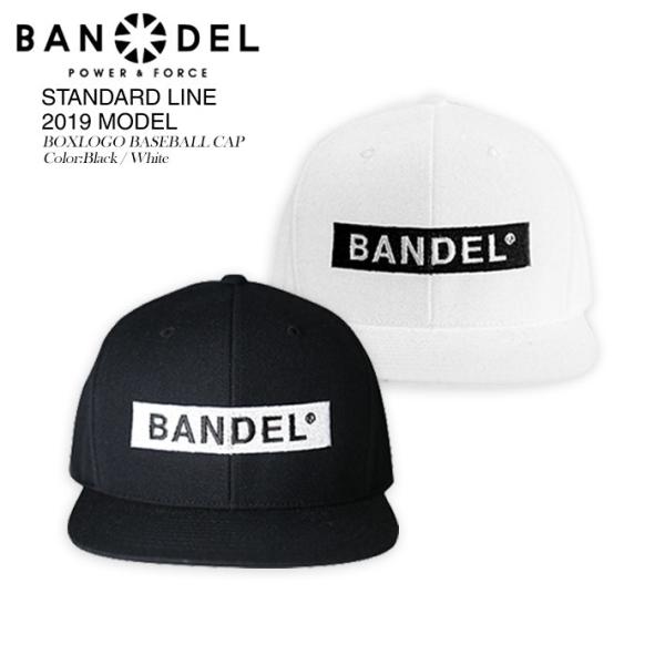 BANDEL バンデル BOXLOGO BASEBALL CAP キャップ SILHOUETTE STANDERD FIT CP003 フリーサイズ アスリート バランス 運動 スポーツ 帽子 野球 新作