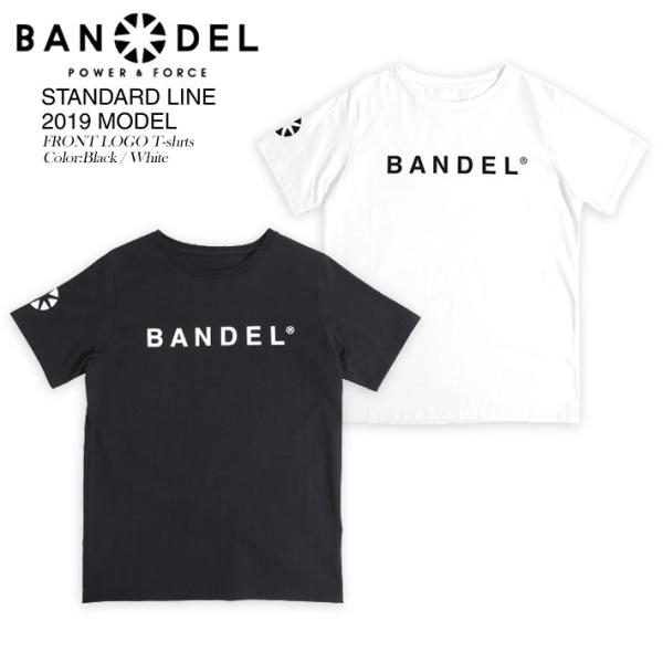 BANDEL バンデル フロントロゴ S/S T-shirt Tシャツ SILHOUETTE STANDERD FIT T008 アスリート バランス 運動 スポーツ 新作
