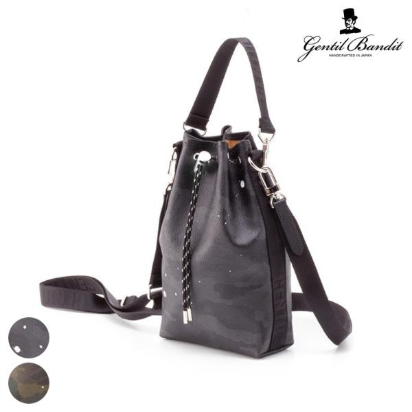 値下GENTILBANDIT/ジャンティバンティ☆巾着バックトートショルダーミニ GENTIL BANDIT ジャンティバンティ 2WAY巾着バッグ GB2001