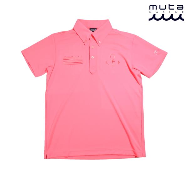 【美品】muta MARINE ムータマリン　BACK 5LINE ポロシャツ BACK 5LINE ポロシャツ [全3色] – muta Online Store