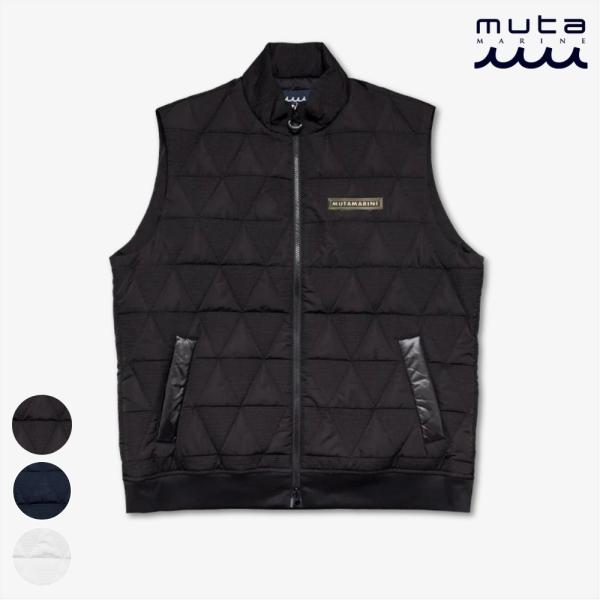muta（ムータ） muta MARINE マリン GEOMETRIC DOWN VEST MMJC-443369
