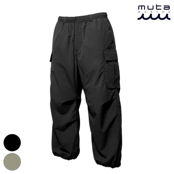 muta（ムータ） muta MARINE マリン ナイロン ワイドカーゴパンツ MMMK