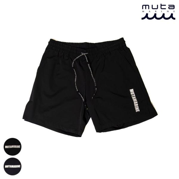 【美品】muta MARINE ムータ マリン／アクティブショーツ ブラック muta（ムータ） muta MARINE マリン ナイロン アクティブショーツ MMSG
