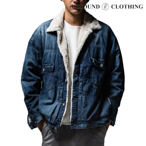 LEON掲載RESOUND CLOTHING FUR STRETCH Gジャン2 transit_rcrc30jk0042