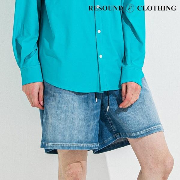 RESOUND CLOTHING（リサウンドクロージング） DENIM JERSEY SHORTS
