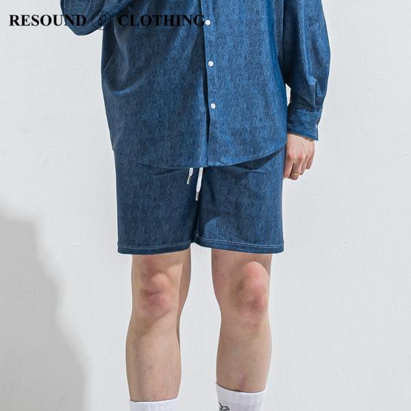 RESOUND CLOTHING リサウンドクロージング RUSH DENIM SHORTS RC40-HP-003 ショーツ ショートパンツ 短パン DIND 2026ss ラッシュガード