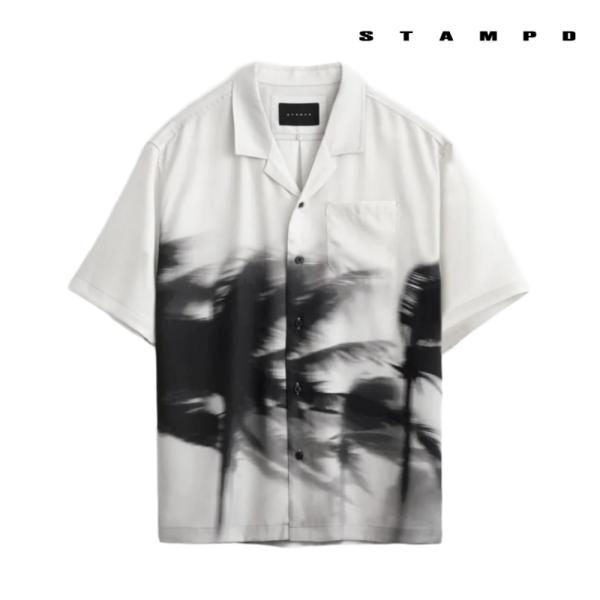 STAMPD（スタンプド） シャツ Palms in Motion Camp Collar SLA