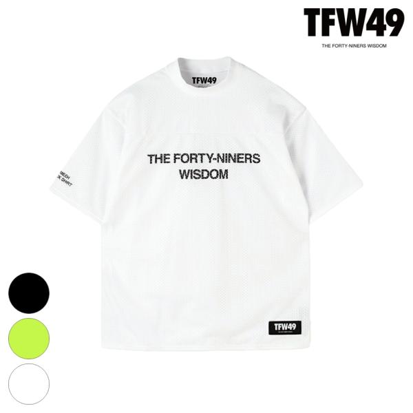 tfw49 モックネックT TFW49 - HALF MOCKNECK TEE | モックネックシャツ | チャコール