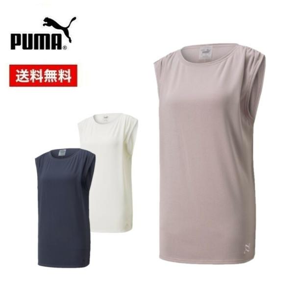 PUMA プーマ レディース EXHALE リラックス SS Tシャツ 521467 トレーニング ヨガ 軽量 カットソー ノースリーブ  :pj521467:トランスレーション - 通販 - Yahoo!ショッピング