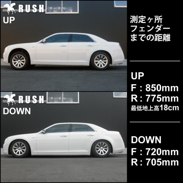 Rush車高調 クライスラー 300 車高短 モデル フルタップ車高調 全長調整式車高調 減衰力調整付 Rush Damper Import Class Buyee Buyee Japanese Proxy Service Buy From Japan Bot Online
