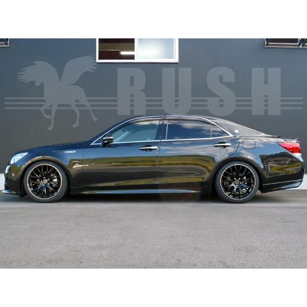 Rush 車高調 Grs214 クラウン Grs210 Grs214 Aws210 車高調 前期 後期 車高短 前期 モデル フルタップ車高調 全長調整式車高調 減衰力調整付 Rush Damper Sedan Class Grs21 車高調通販トランスポート 店