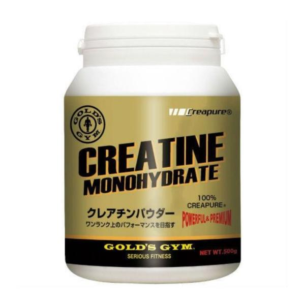 他サイト： ゴールドジム クレアチンパウダー 500g GOLD'S GYM(ゴールドジム)の商品画像
