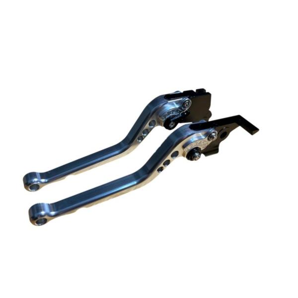 【現品限り】aprilia RS660/Tuono 660 20-26年 アジャスタブルブレーキ/クラッチレバーセット シルバー