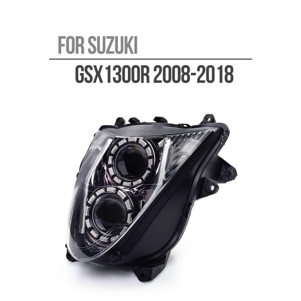 2008 gsx1300r ハヤブサ 純正ヘッドライト送料込 SUZUKI GSX1300R 隼 08-20年 カスタムヘッドライト V2 フルLED