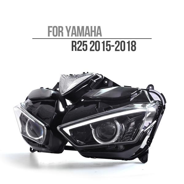 YAMAHA YZF-R25 15-18年 カスタムヘッドライトキット V2 フルLED YAMAHA YZF-R25 15-18年 カスタムヘッドライトキット V2 フルLED