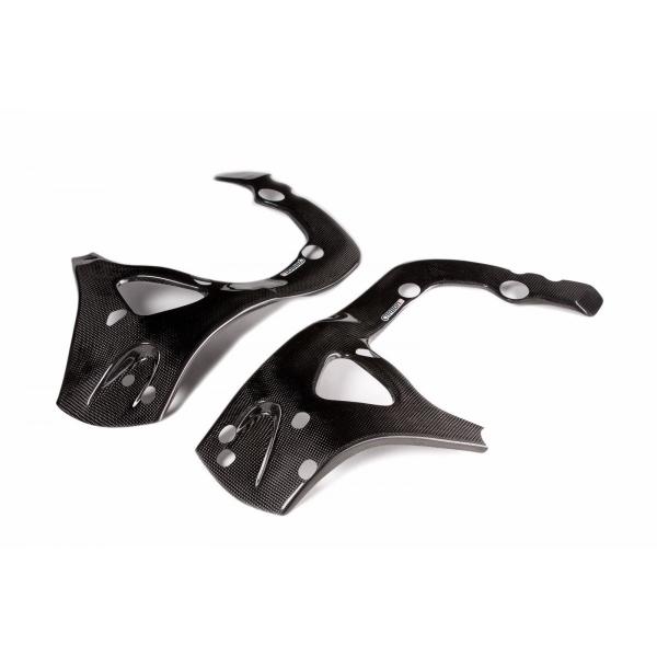 HONDA CBR600RR 07-16年 カーボンフレームカバー 左右セット : 輸入