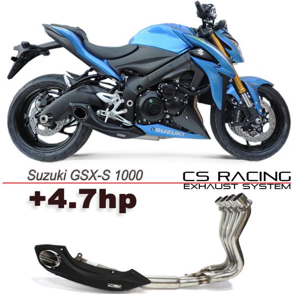 GSX-S1000/F 15-20年 CS レーシング　フルエキ　未走行 traumauto_suz-ext-cs-16s10