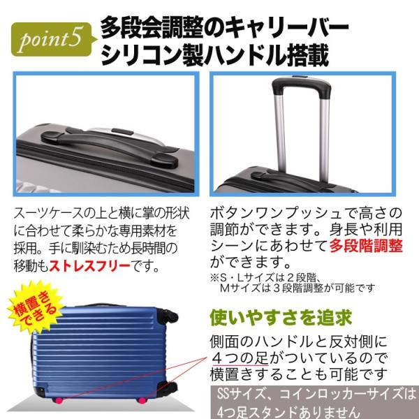 スーツケース キャリーバッグ キャリーケース