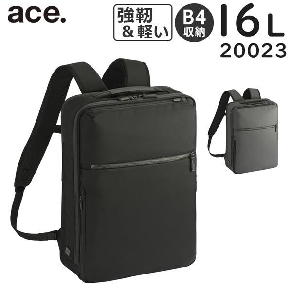 Ace（エース） ace. ガジェタブルCB2 薄型ビジネスリュック (16L) 高