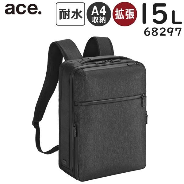 [防水] ace.／エース ガジェタブル ヘザー リュック15L Ace（エース） ace. ガジェタブル ヘザー2 薄型リュック (15L/20L