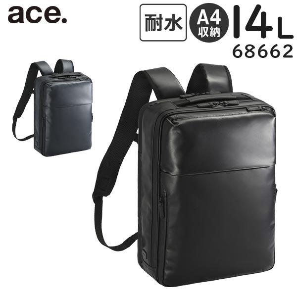 Ace（エース） ace. ガジェタブルWR2 薄型リュック (14L) 高撥水 耐水