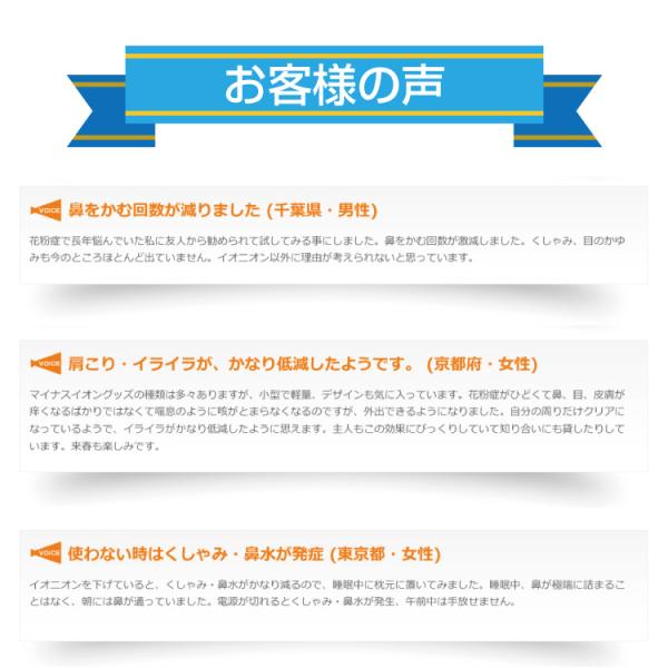 イオニオンMX 携帯用 超小型マイナスイオン発生器 花粉対策 花粉症 PM2