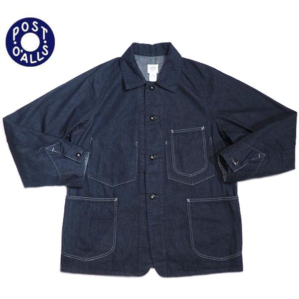 y*i様 POST OVERALLS ポストオーバーオールズ 44 8oz De POST OVERALLS(ポストオーバーオールズ）/#3123-8DI 44 8oz Denim