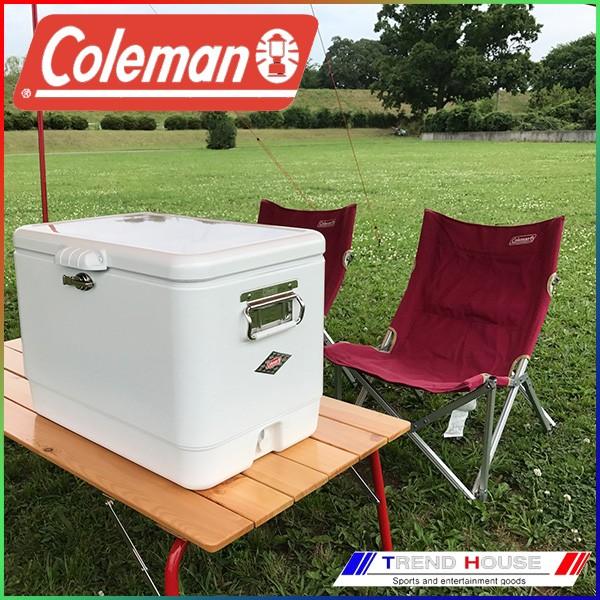 コールマン スチールベルトクーラー 54qt / ホワイト Coleman クーラーボックス