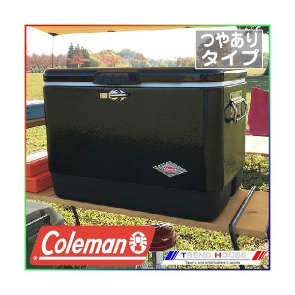 Coleman - ■新品■コールマン　スチールベルト　マットブラック　54QT　クーラーボックス 54QT スチールベルトクーラー（ミッドナイト）の通販｜キャンプ