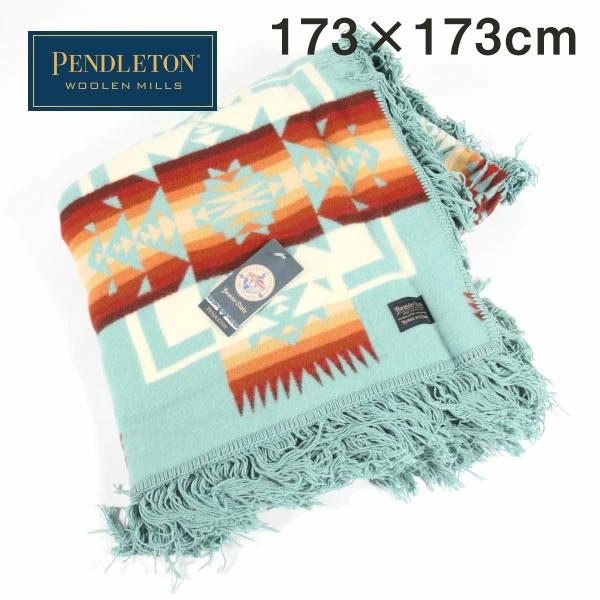 ペンドルトン チーフジョセフ［PENDLETON］/チーフジョセフ ジャガードショール アクア_ZD412-51128/AQUA