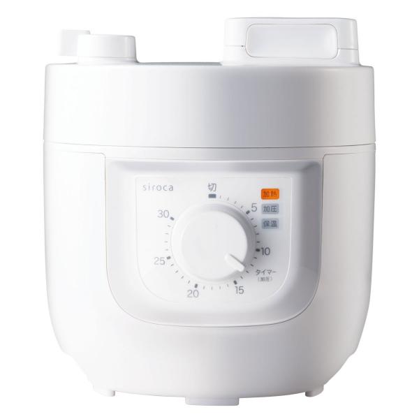 siroca 電気圧力鍋 材料入れてダイヤルをまわすだけ ほったらかし時短調理