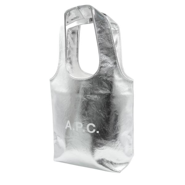 A.P.C. アーペーセー レディース トートバッグ PUAAT-M61861 シルバー エコレザー モード ストリート