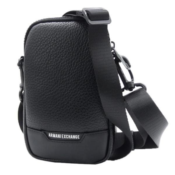 旧作お買い得セール！ ARMANI EXCHANGE A/X アルマーニエクスチェンジ バッグ メンズ ミニ ショルダーバッグ 958547 4F863 ブラック tre-style_ax24fw205